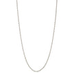 Elements Gold 0.7mm Diamond Cut Trace Chain 56cm-61cm