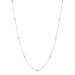 Elements Gold Fine Ball Station Chain Necklace