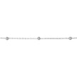 Elements Gold Fine Ball Station Chain Necklace