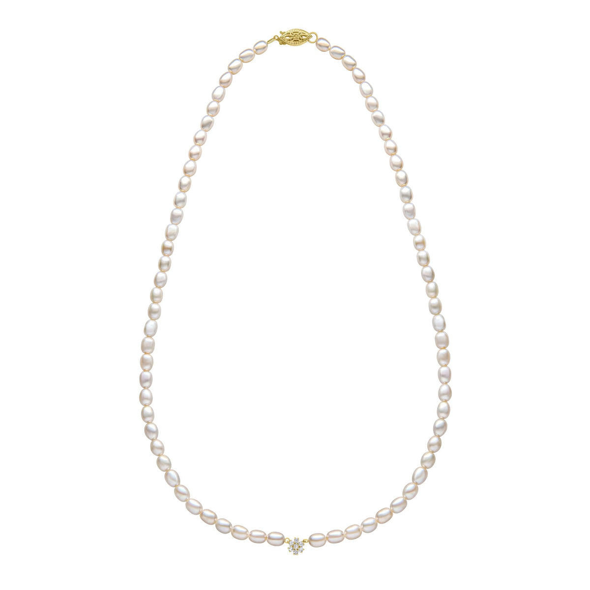 Elements Gold Zaadparel en Bloemenketting