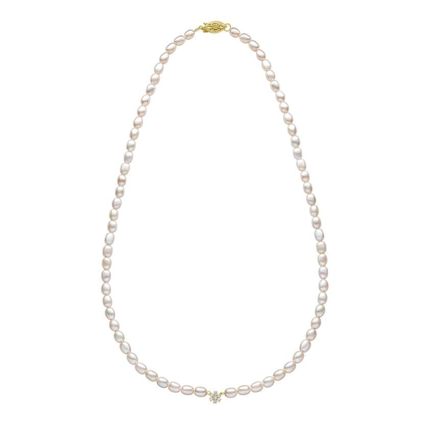 Elements Gold Zaadparel en Bloemenketting