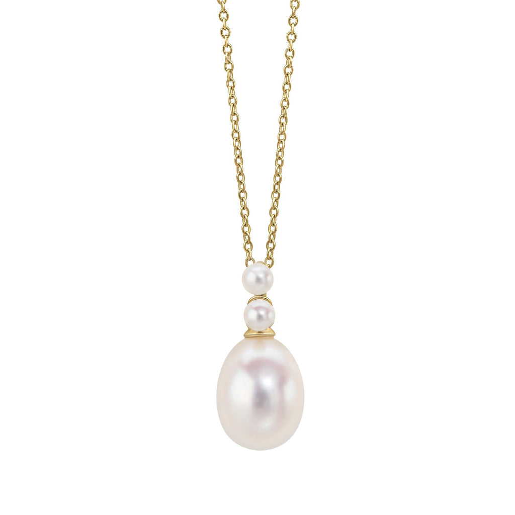 Elements Gold Pearl Detail Necklace