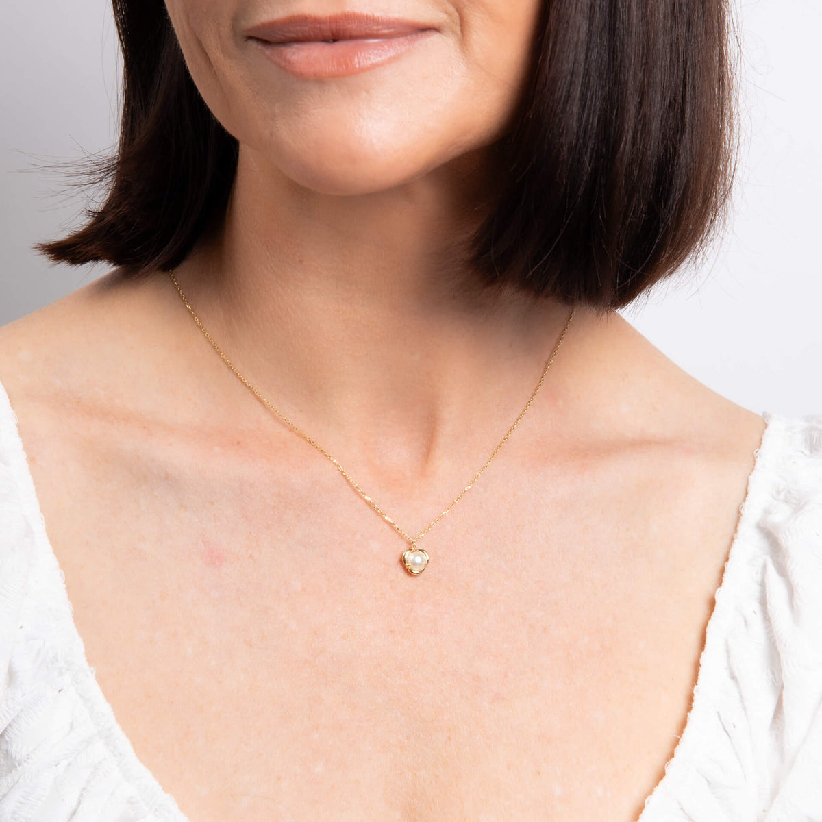 Elements Gold Petalset Parelketting
