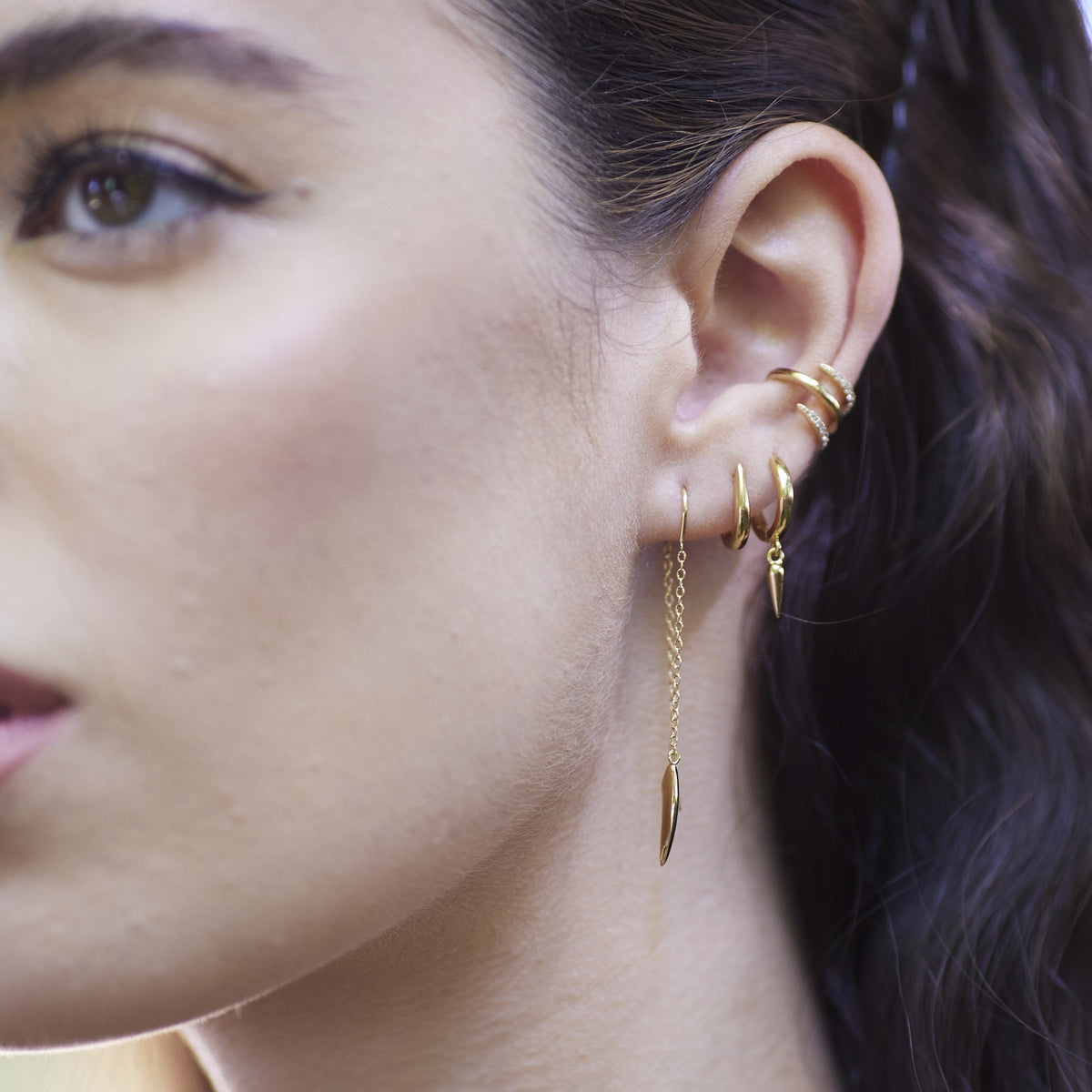 Claw Huggie Earrings
