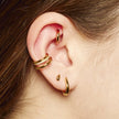 Claw Huggie Earrings