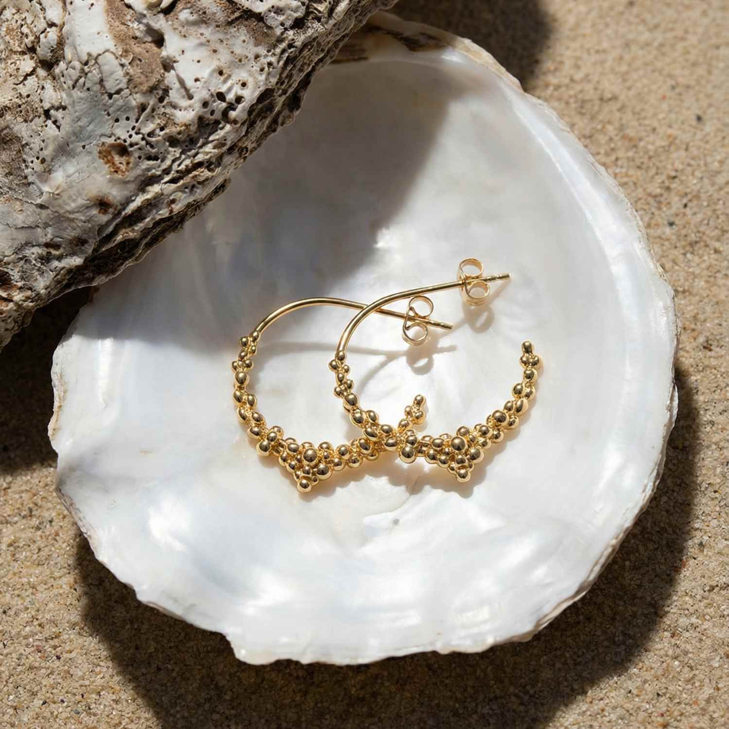 Gold Nyx Hoops