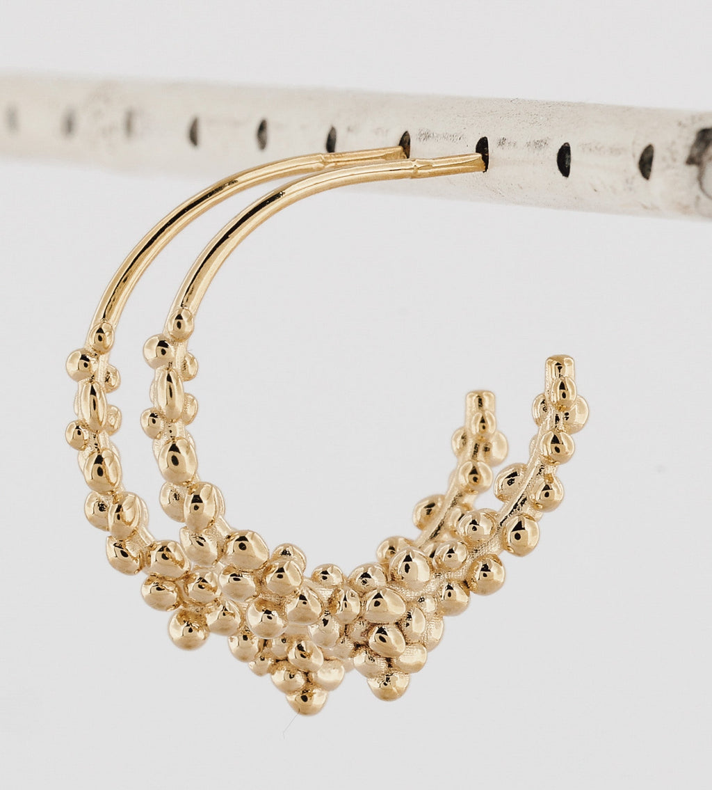 Gold Nyx Hoops
