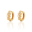 Stardust Huggie Earrings