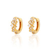 Stardust Huggie Earrings