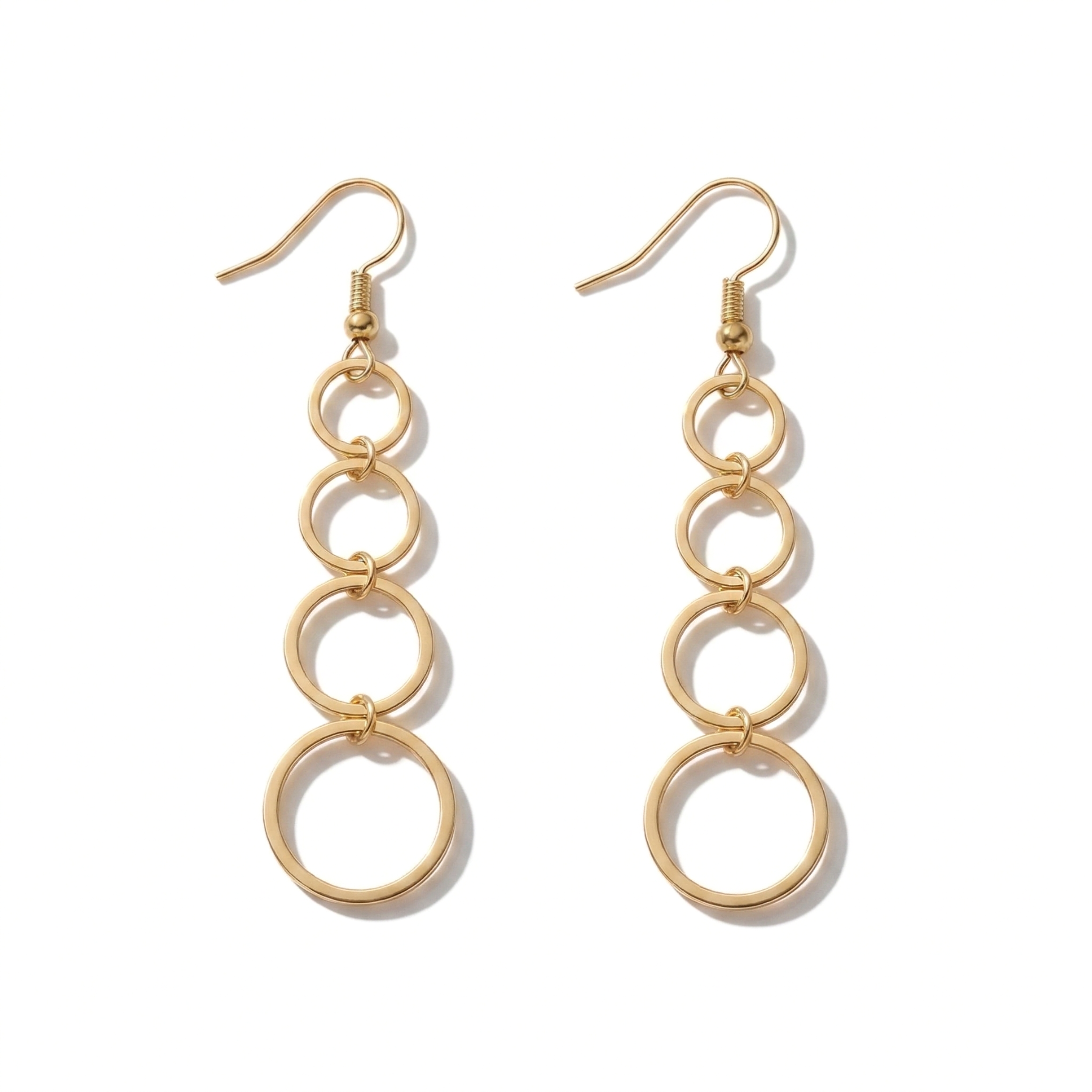 Gold Drop Earrings