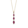 Elements Gold Marquise Triple Drop Pendant