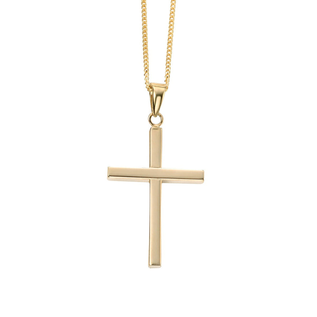 Elements Gold Large Cross Pendant