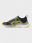 Gucci Run Sneakers Black Yellow
