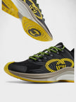 Gucci Run Sneakers Black Yellow