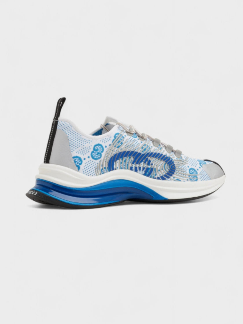 Gucci Run Sneakers Blue White