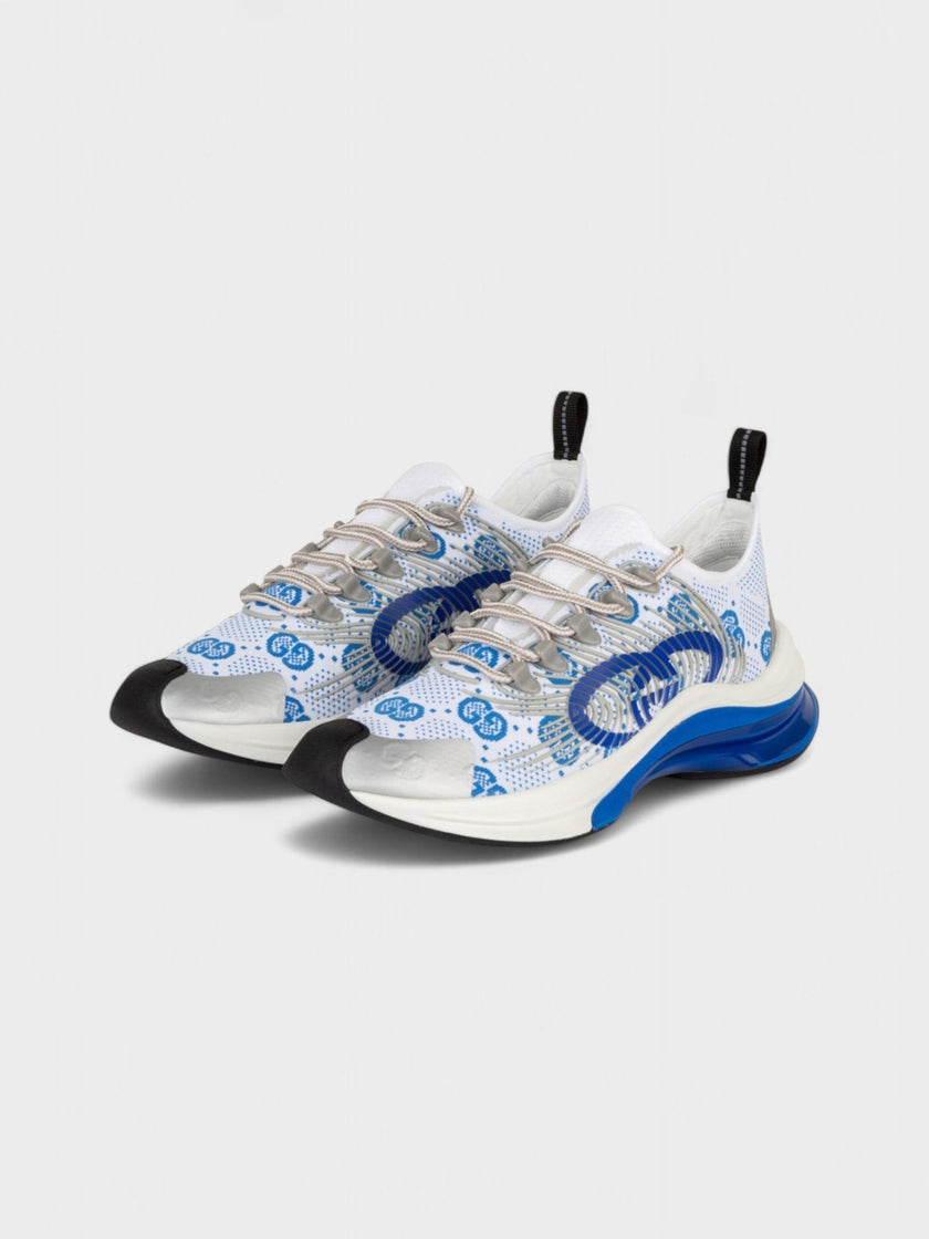 Gucci Run Sneakers Blue White