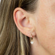 Elements Gold Huggie Hoop Earrings