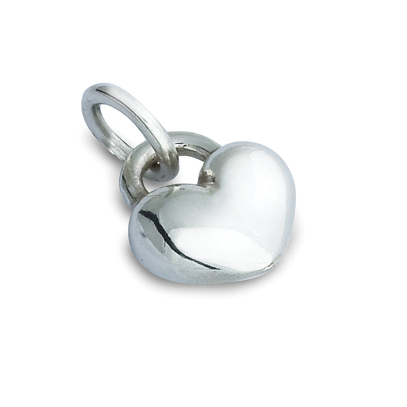Sterling Silver Love Heart Charm