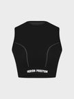 Active Short Sleeve Crop Top Black