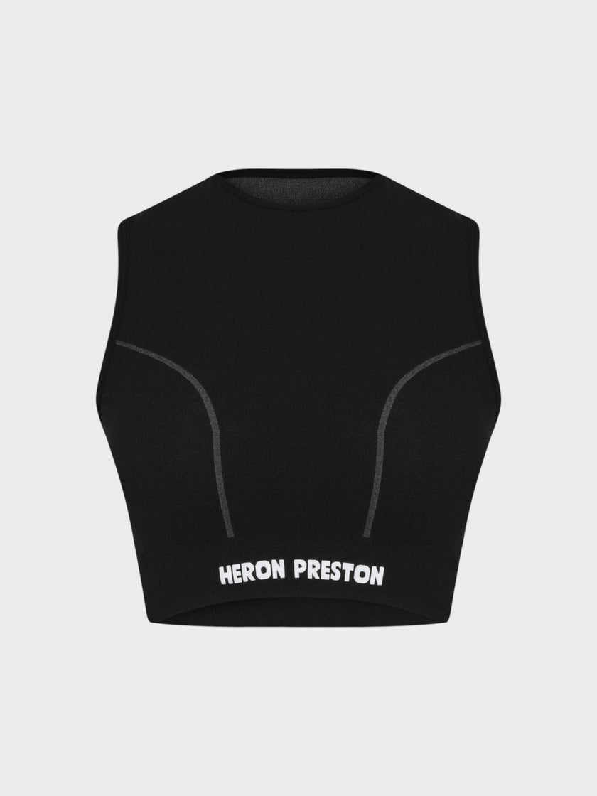 Active Short Sleeve Crop Top Black