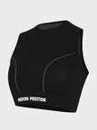 Active Short Sleeve Crop Top Black