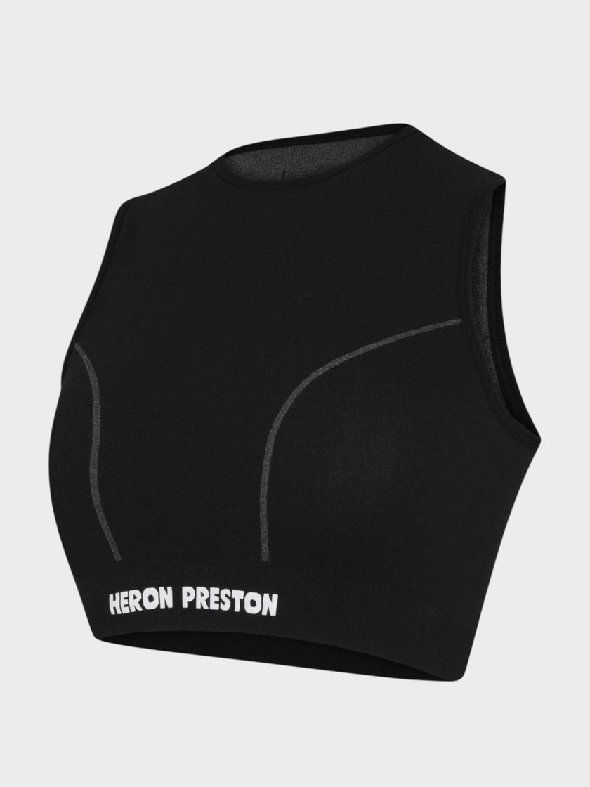 Active Short Sleeve Crop Top Black