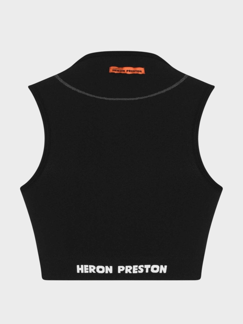 Active Short Sleeve Crop Top Black