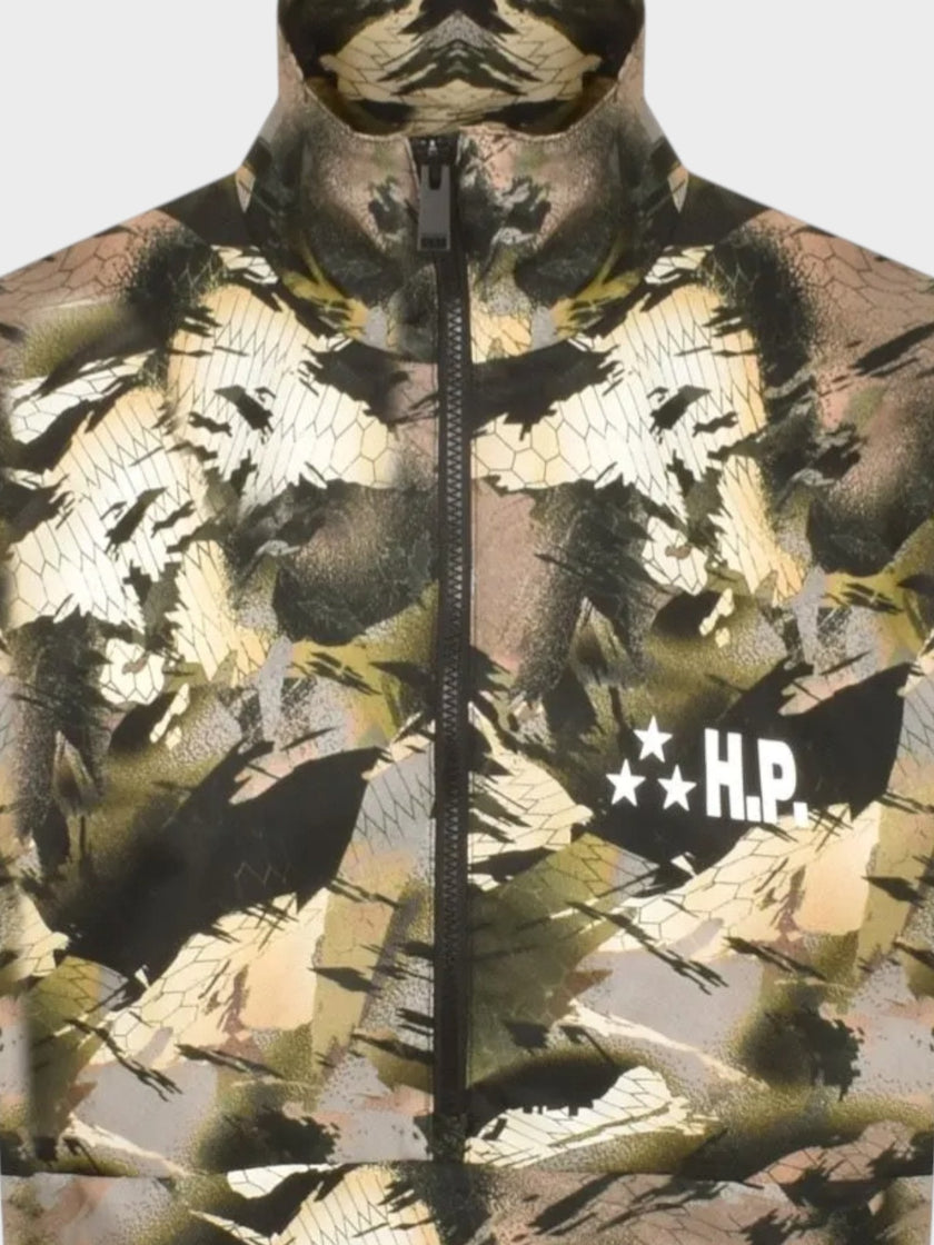 Heron Preston Camouflage Tape Windbreaker