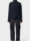 Heron Preston HPNY Embroidered Rollneck Black