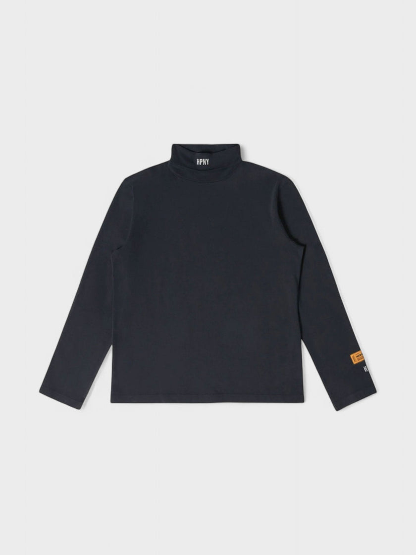 Heron Preston HPNY Embroidered Rollneck Black