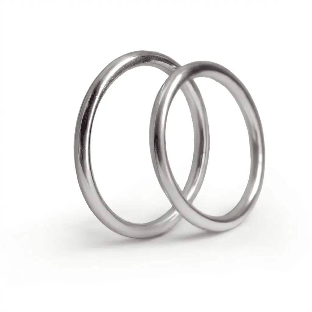 2mm Gold Wedding Band – Pure Essentials Aurelion – 9ct/14ct/18ct Gold