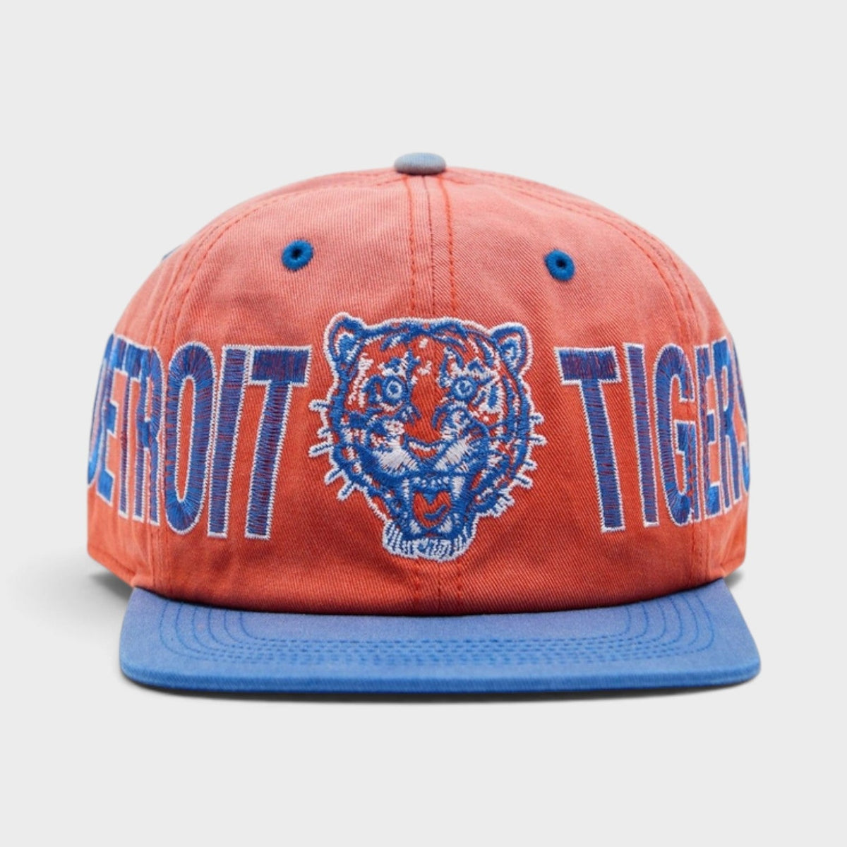 Logo Detroit Tigers Captain Cap Orange Blue