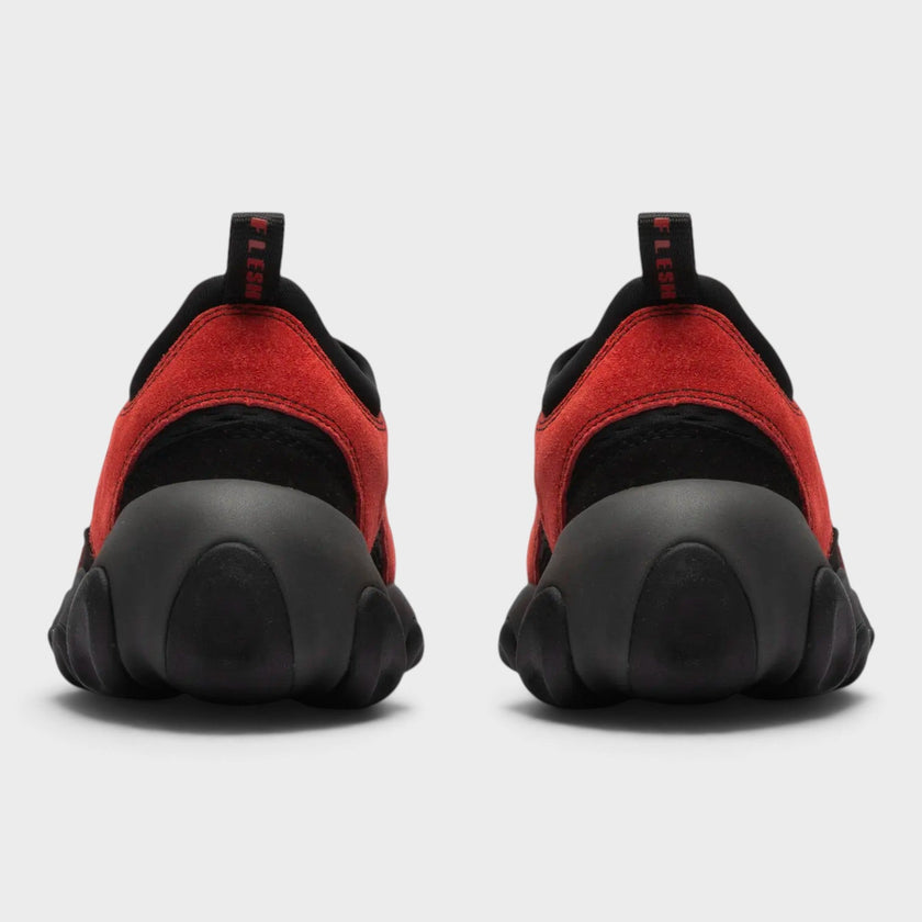 Factory Team Suede Flesh Sandal Lava Black