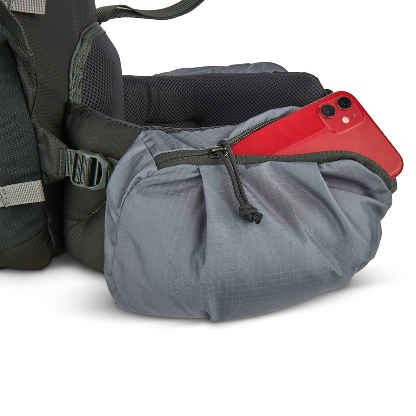Sierra Designs Flex Trail 40L-60L Rucksack - Wild Dove/Peat