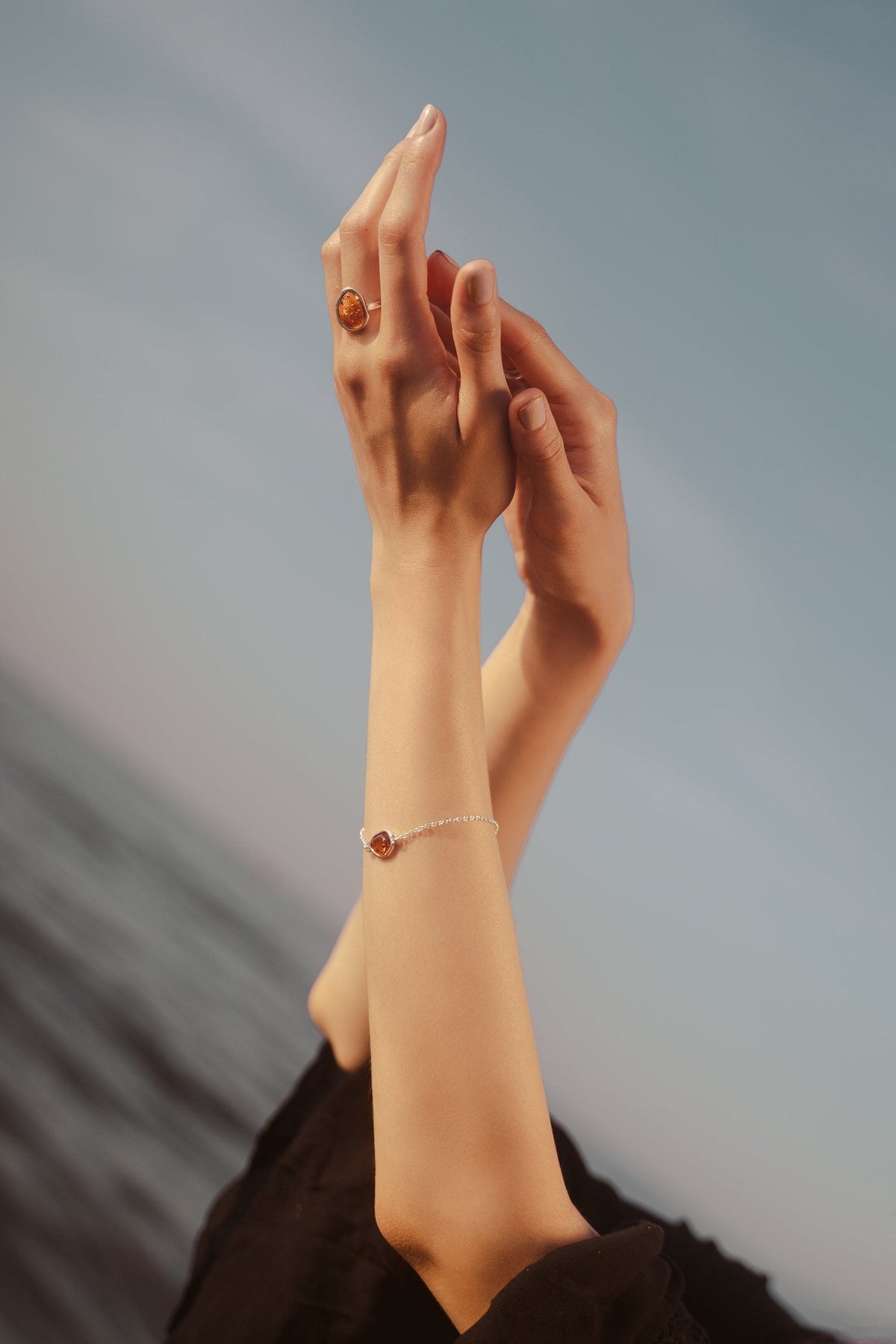 Bernstein-Gliederarmband ELEMENT