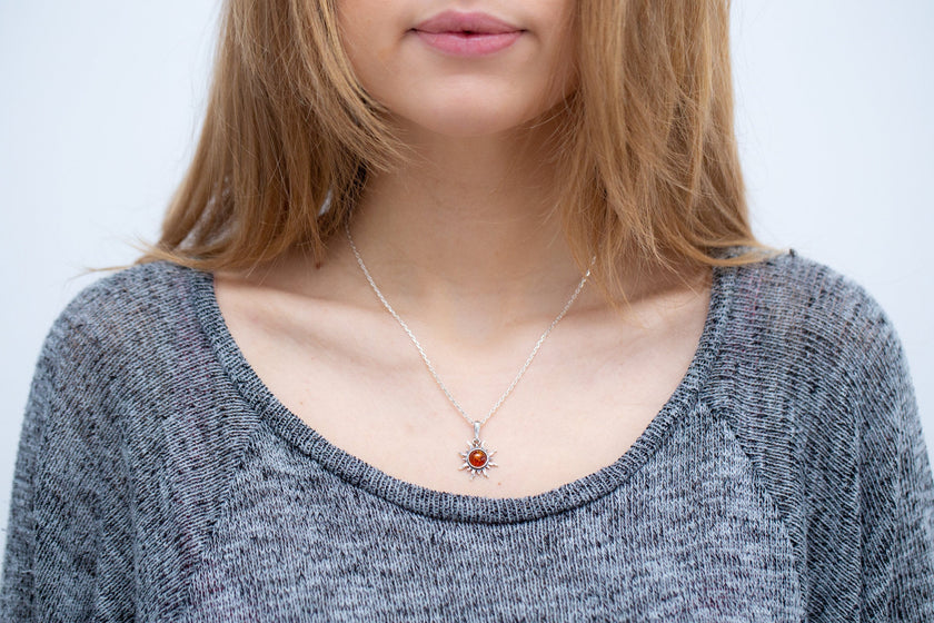 Mini Collier Soleil Ambré