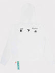 Off-White Black Business Slim Hoodie White