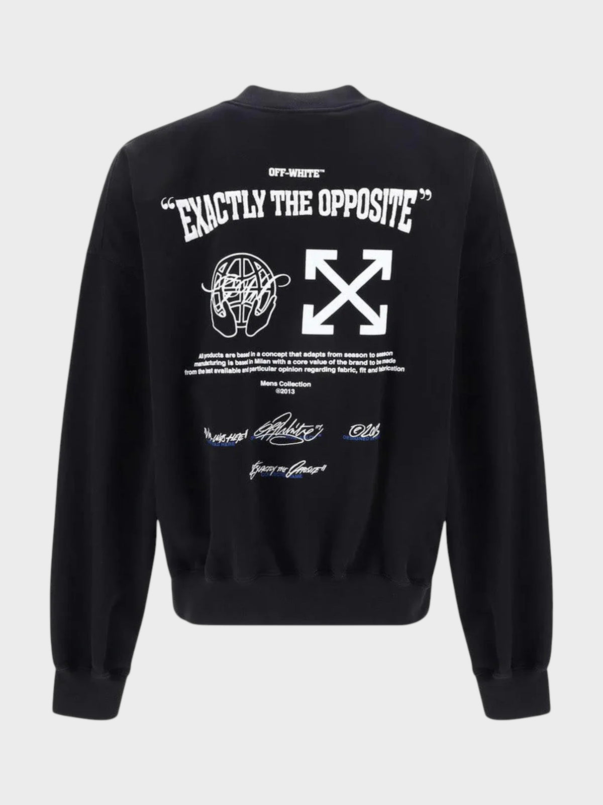 Exact Opp Boxy Crewneck Black