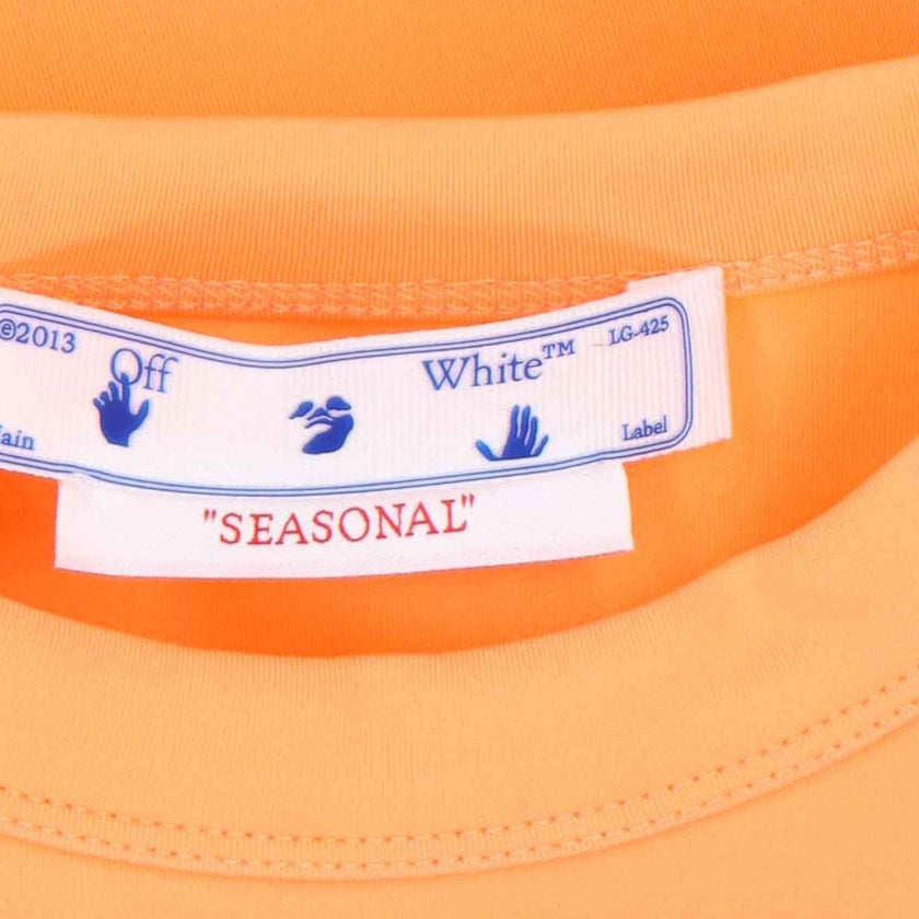 Sleek Rowing Top Peach Orange