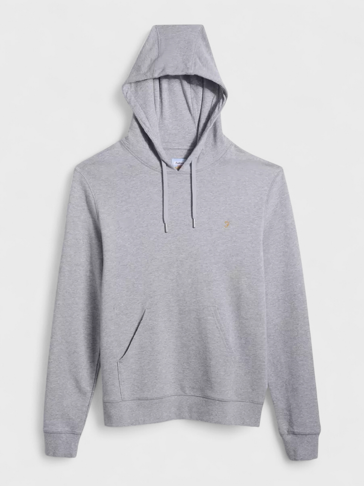 Farah Zain Light Marl Grey Hoodie