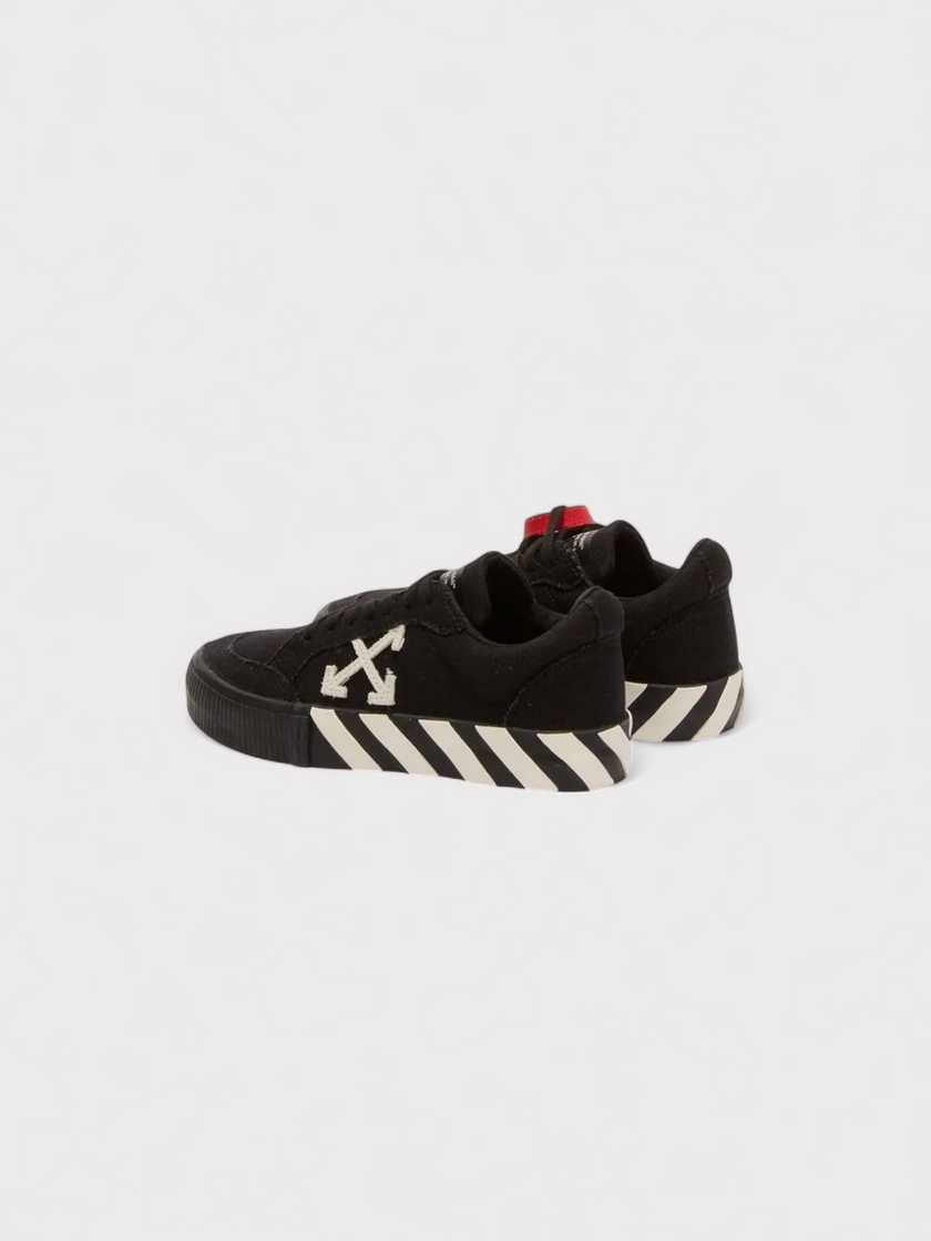 Off-White Vulcanised Lace Up Black White Kids