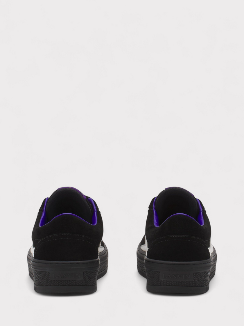 Lanvin X Future For Men Black Leather Cash Sneakers