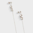 Mia Palladium-Plated Brass Earrings