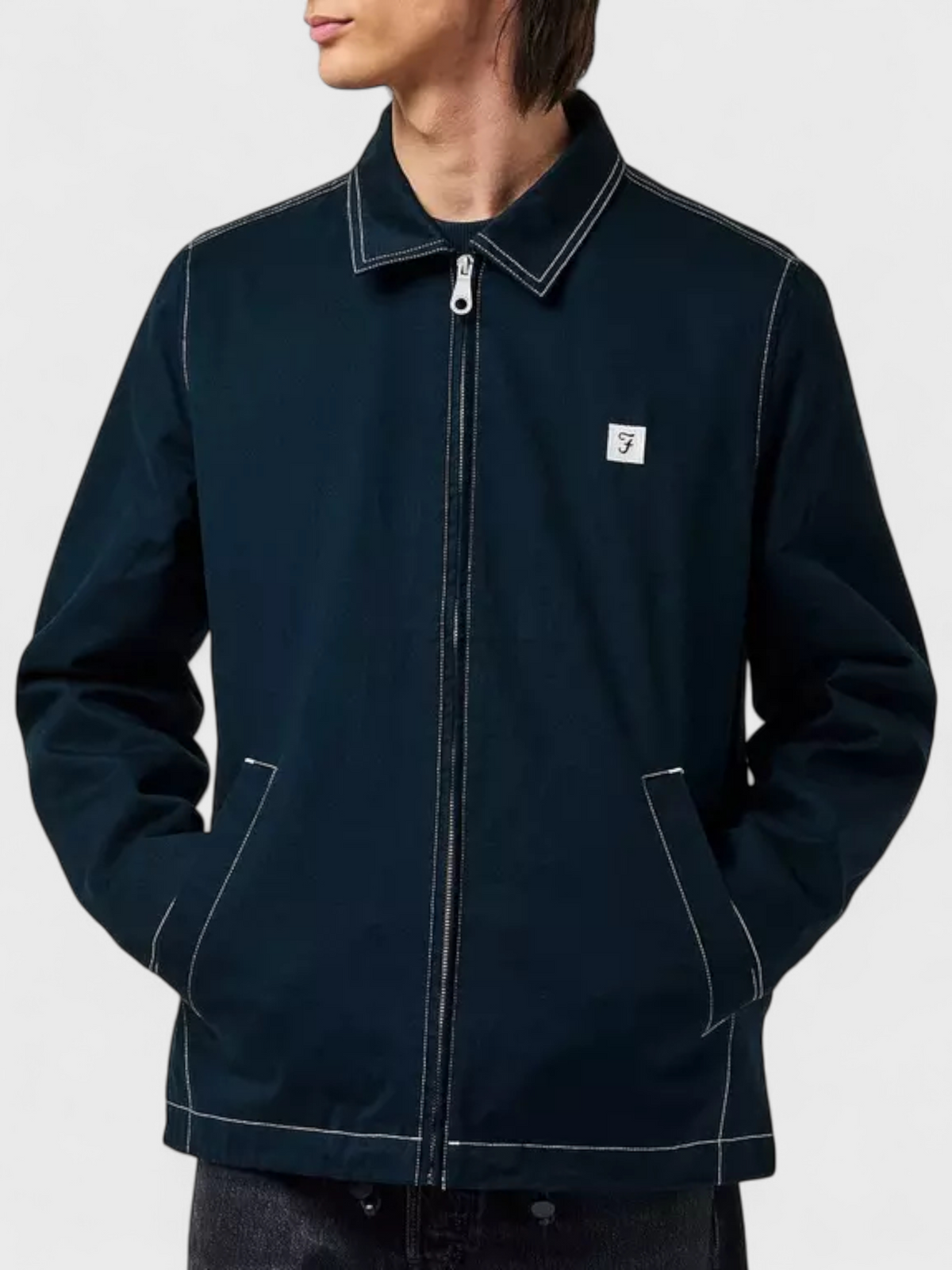 Island Coach Jacket True Navy