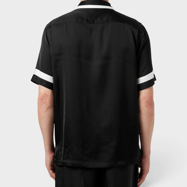 Waiter Embroidered Shirt Black