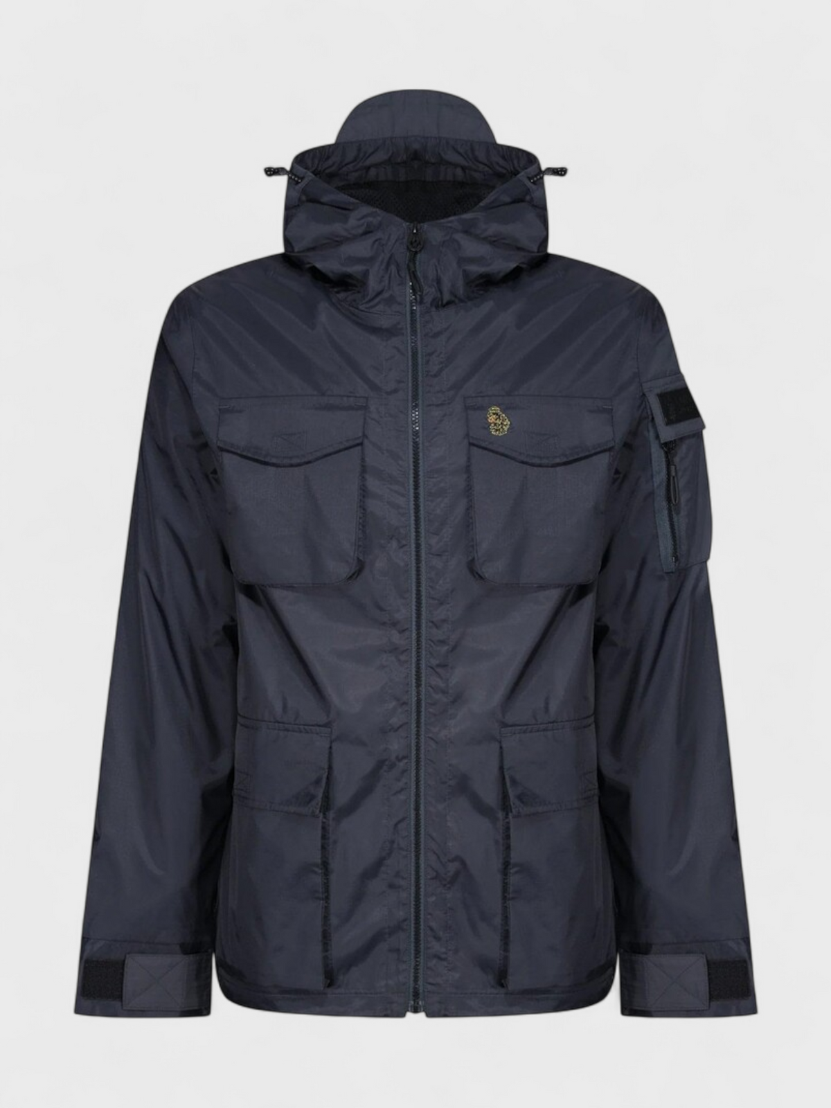 Luke Sport Technical Lightweight Hood Jacket Charcoal