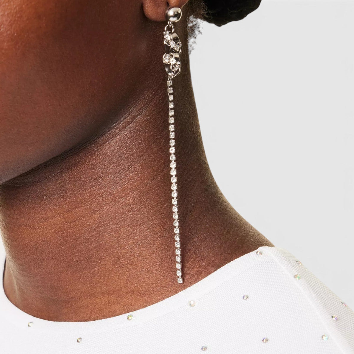 Mia Palladium-Plated Brass Earrings
