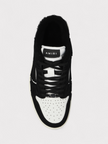 Amiri Skel Low Top Mule Shearling Black Wmns