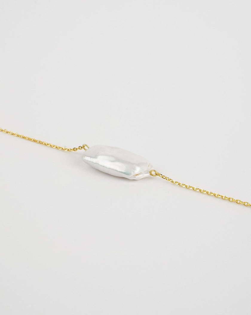 Rectangle Pearl Bracelet