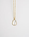 Wave Mother of Pearl Necklace